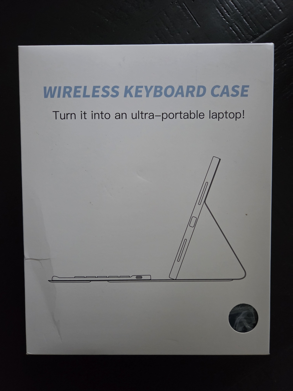 Wireless Keyboard Case - White
